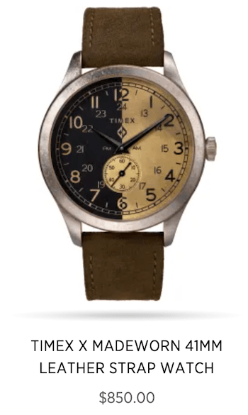 Timex Madeworn